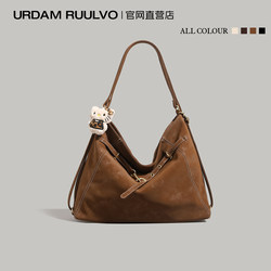 Ur Simple Large-Capacity Multi-Wear Tote Bag for Women 2025 New Commuter Shoulder Bag Fashionable Travel Backpack