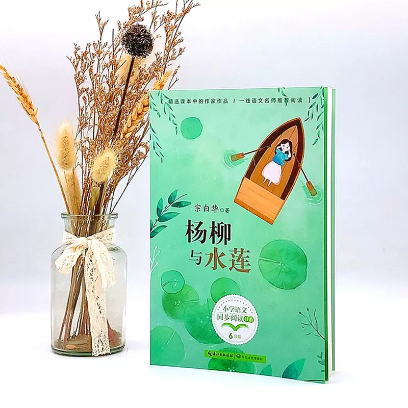 杨柳与水莲 宗白华著 6六年级上册学期小学语文同步阅读书系课文作家
