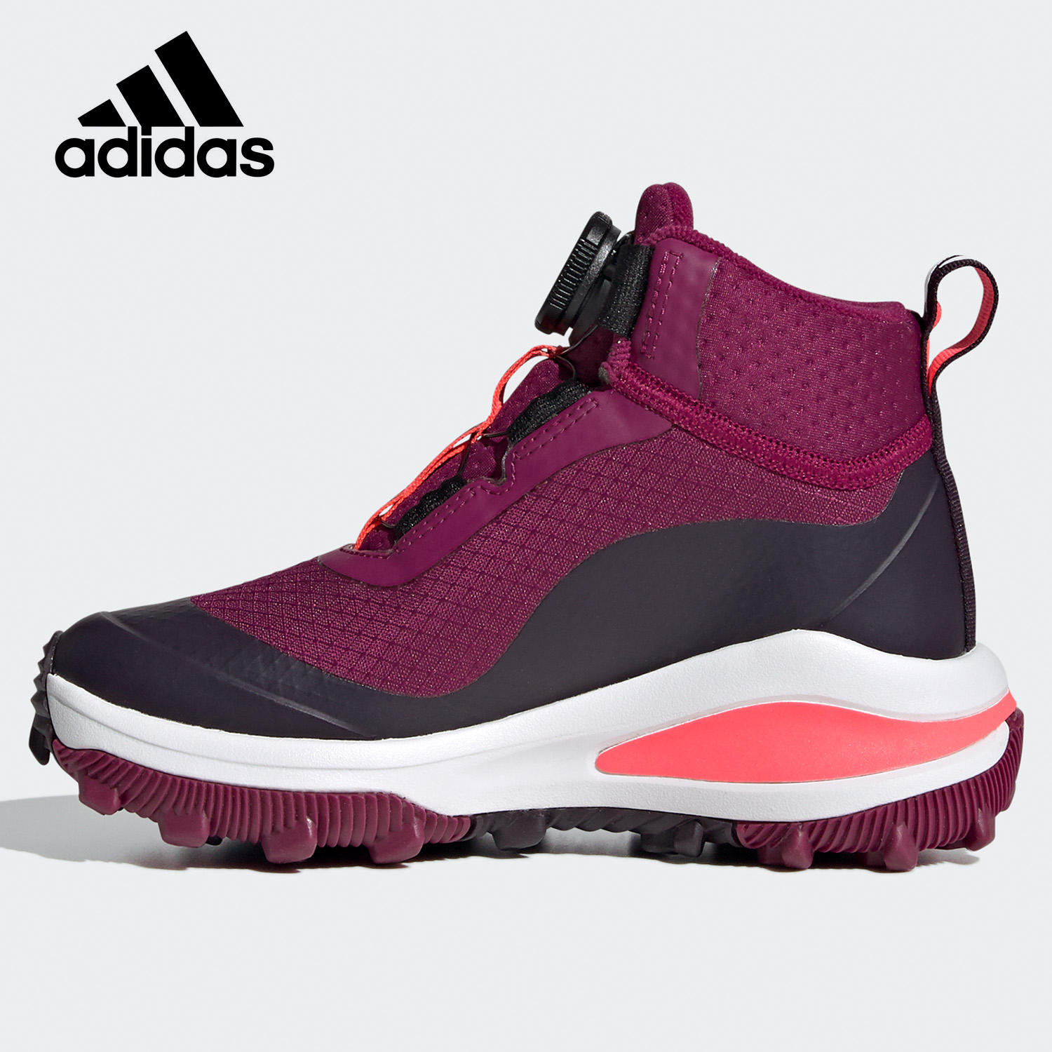 adidas/阿迪达斯正品fortarun 冬季大童户外徒步跑步运动鞋fv3487