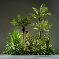 Large-Scale Simulated Green Plants for Landscape Design, Indoor Flower Arrangements, Artificial Plants, Fake Trees, Fake Flowers, Window Display Decorations