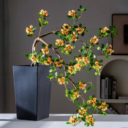 High-End Artificial Green Plants, Island Spring Flowers, Bionic Plants, Fake Trees, Landscaping, Artificial Flowers, Indoor Coffee Table Tabletop Decoration Ornaments