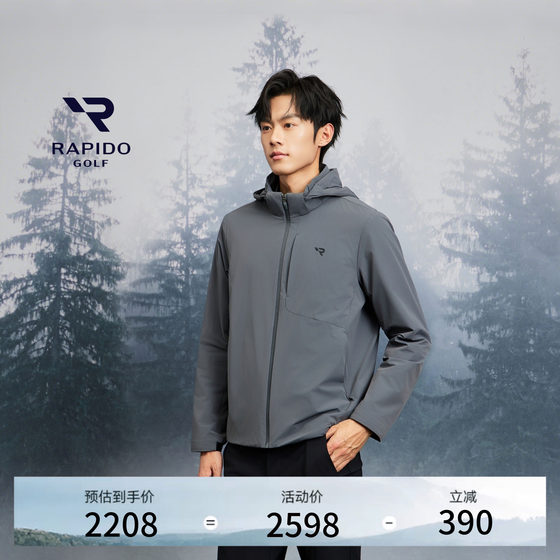 
[New Product] RAPIDO 26th Spring Men's GOLF ALPHA Urban Light Outdoor Cotton Clothes