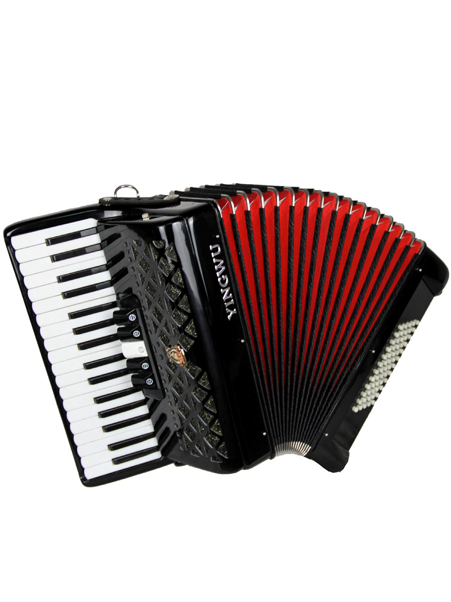 PARROT アコーディオン 鍵盤楽器 レッド　41鍵盤　120ベース PARROT アコーディオン 鍵盤楽器 レッド 41鍵盤 120ベース 【公式通販】