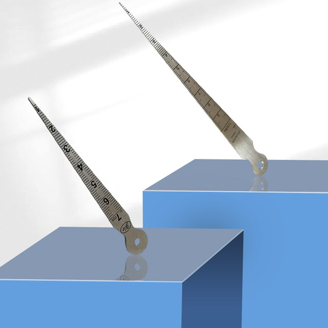 Clearance ruler Shanghai Cangpengfa tapered shuttle ruler steel ruler ...