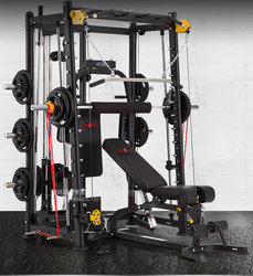 Kangqiang Smith Machine Bk-3000E Gantry Bench Press Rack Fitness Equipment Squat Rack Strength Comprehensive Training Device