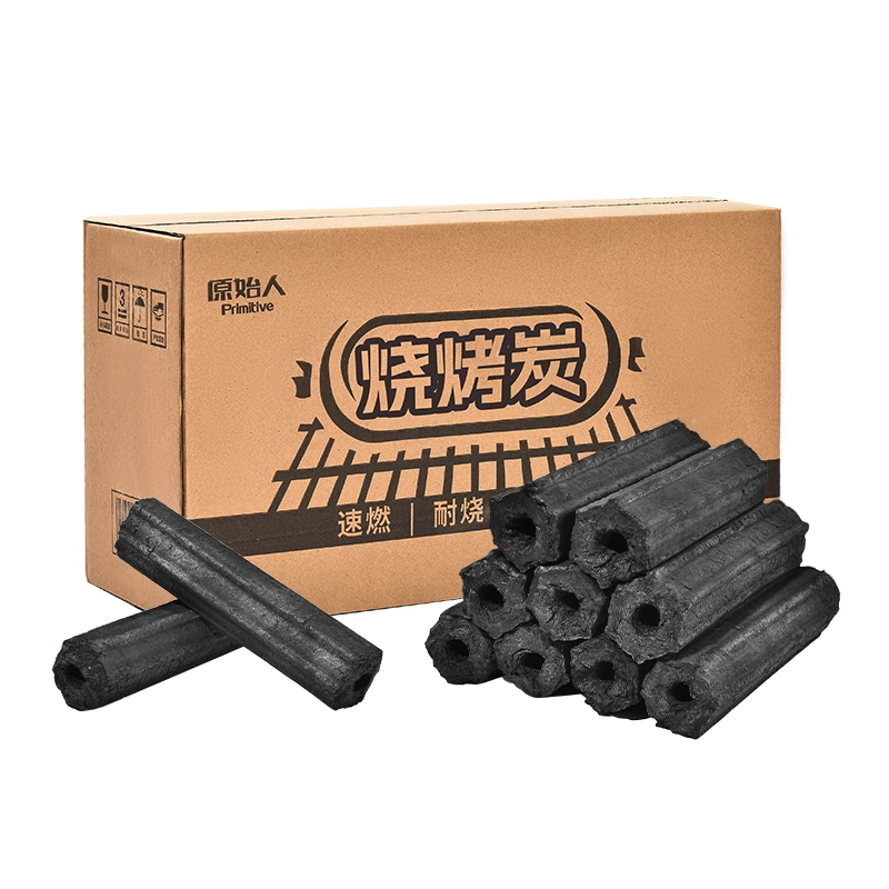 燒烤炭家用速燃果木炭機制竹炭塊批發鋼碳專用室內無煙碳烤火取暖-Taobao