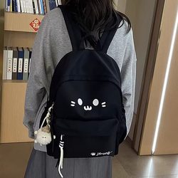 Cute Cartoon Backpack with Good Looks, Junior High School Girl, High School Student School Bag, Cute Casual Travel Lightweight Small Backpack