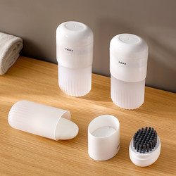 Travel Soap Box with Drainage, Portable Sealed Large Soap Holder with Lid, Perfect for Students and Business Trips