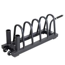 Movable Barbell Rack Household Commercial Olympic Barbell Storage Rack Fitness Barbell Car Storage Rack Trailer