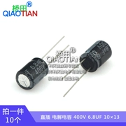 Tụ điện 400V 6.8UF khối lượng 10*13 10 tụ điện nhôm