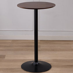 Wrought Iron Table and Chair Set, Milk Tea and Coffee Shop Bar Table, High Table, Bar Counter, Small Round Table, High Bar Table, Coffee Table