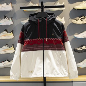 
Li Ning Men's Short Cotton Jacket 2026 Spring Chinese Culture Series Forbidden City Joint Water Repellent Jacket AJMW089