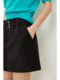 LILY winter new retro velvet mid-low waist anti-exposure micro A skirt
