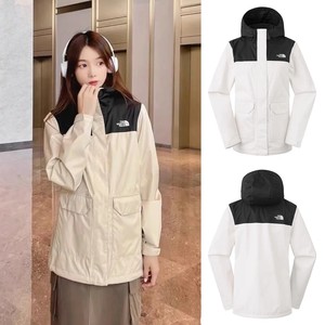 
Authentic TheNorthFace/North Face women's waterproof and breathable hard shell jacket with liner and hood