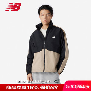 
New Balance NB genuine men's and women's sports tops casual and comfortable versatile jacket AMJ41340