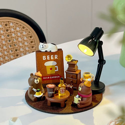 Daytime Coffee, Nighttime Wine, Coffee Bar Decorations, Small Night Lights, Decorative Small Gifts, Coffee Shop Atmosphere Gifts, Gift Boxes