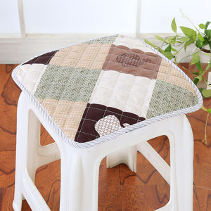 Small round stool cushion, circular dining chair cushion, chair cushion with cotton clip, all season round cushion, anti slip stool cushion cloth, artistic round cushion