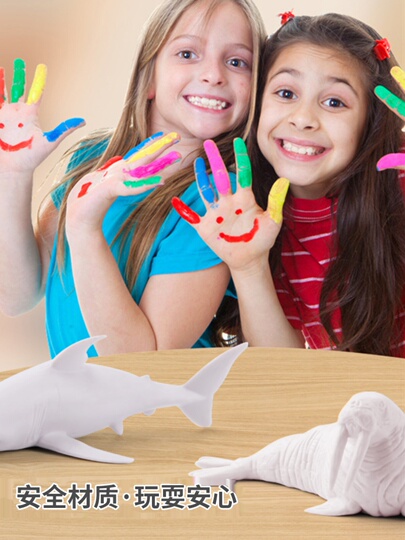 Kit De Manualidades De Madera De Animales Marinos – 36 Piezas DIY Con Pinturas, Cuerdas Y Adhesivos, Regalo Creativo Para Niños
