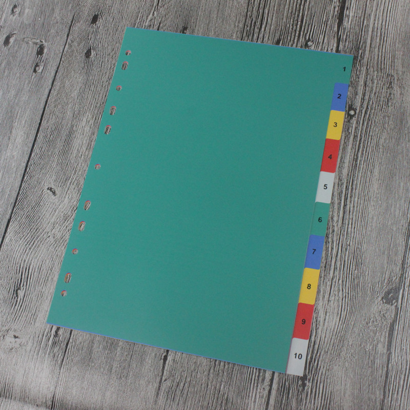 A4 포토 앨범 페이징 용지|디지털 분류 페이지 10 페이지 플라스틱 스페이서 용지 PP 분류 페이지 컬러 디지털 무료우송-