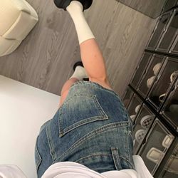 Retro Blue High-Waisted Denim Shorts for Women, New Summer Design, Stretchy and Slimming, American-Style Spicy Girl A-Line Hot Pants