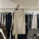 Texture Neola Dongdaemen New high-waisted straight skirt for women commuting style high intelligence slit long skirt