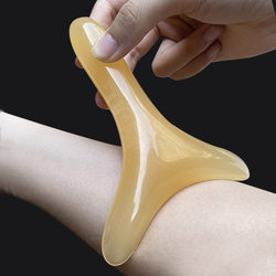 Curved Scraping Board for Legs, a Tool for Brushing Gallbladder Meridians, Liver Meridians, Shoulder and Neck, Arm Meridian Unblocking Tool, Foot Scraping Massager