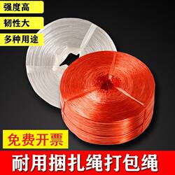 Brand New Plastic Nylon Rope Pp Rope Binding Rope High Temperature Resistant Anti-Aging Greenhouse Hanging Plant Tying Packaging Rope Binding Rope
