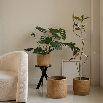 Cement flowerpot wabi-sabi style new product hot sale