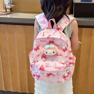 
Children's schoolbag kindergarten small and medium-sized girls baby cute 2-5 years old cartoon boy super light large class backpack 4
