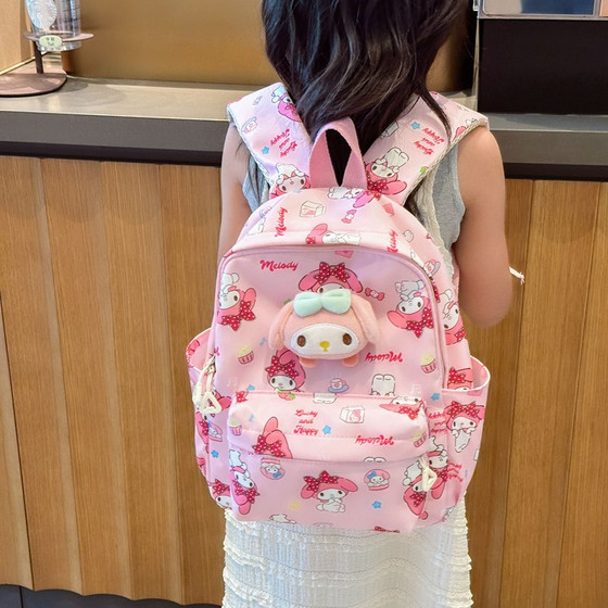 
Children's schoolbag kindergarten small and medium-sized girls baby cute 2-5 years old cartoon boy super light large class backpack 4