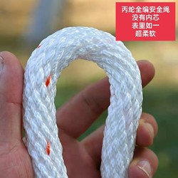 Polypropylene Fully Braided High-Strength Nylon Binding Rope for Truck Binding, Pulley Lifting Rope, Escape Towing Rope, Cattle Rope