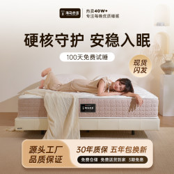 Haima Yiyuan Independent Spring Mattress Simmons Coconut Palm 20cm Thick Home Bedroom Latex Soft Mattress Top Ten Brands