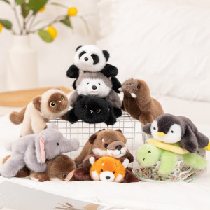 Very baby fragrant soft treasure magnet doll plush toy palm treasure magnetic refrigerator magnet doll cloth doll
