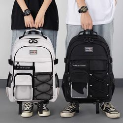 German Junior High School Girls' Burden-Reducing Spine-Protecting Schoolbags, New High School Girls' Large-Capacity Ultra-Light Backpacks for Boys