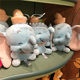 Hong Kong Disney happy smile Danbo small flying elephant cartoon plush doll doll doll doll