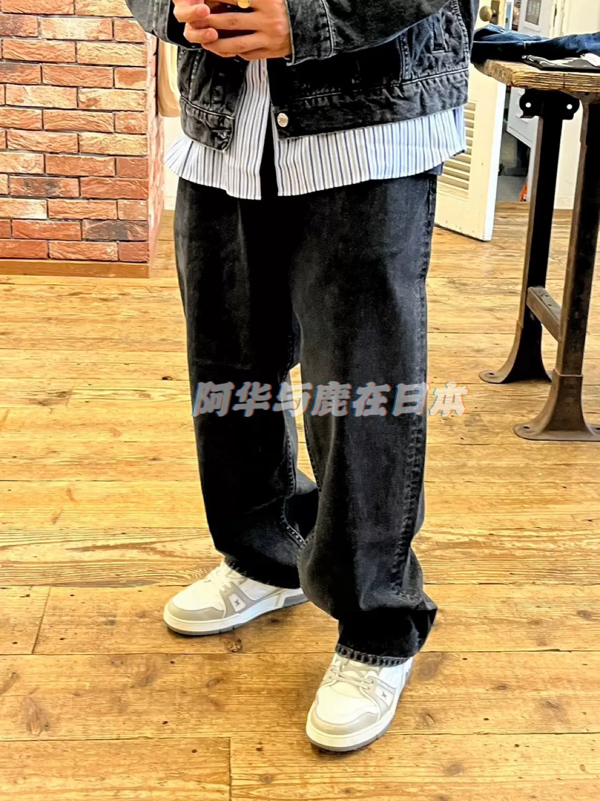 日本代购COOTIE 新款5POCKET BAGGY DENIM PANTS纯色牛仔裤23AW-Taobao