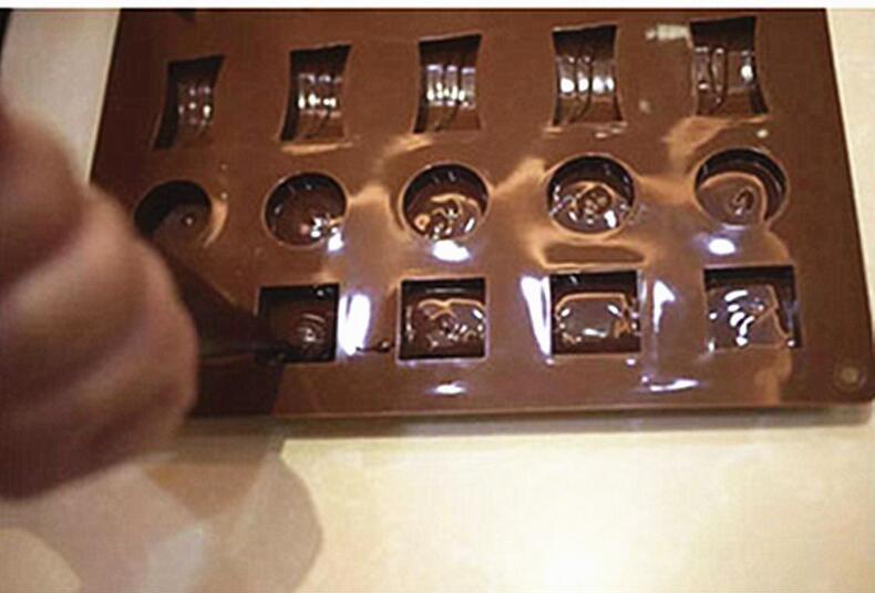 夹心巧克力，爱心制作美食(图19)