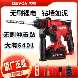 Dayou 5401 Lithium Battery Heavy-Duty Electric Hammer, Electric Pick, Three-In-One Rechargeable Impact Drill, Multi-Functional High-Power Power Tool
