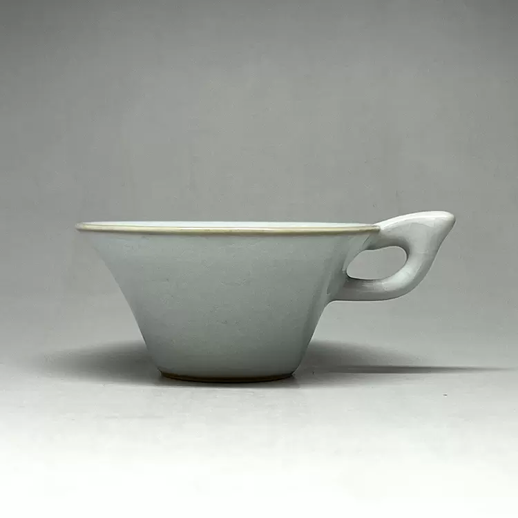 台北自在轩】晓芳窑蔡晓芳大师汝窑云耳杯茶杯早期商品
