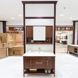 Betoosman Bathroom Cabinet, Toilet Vanity, Dressing Mirror, Light Luxury Style Washbasin Cabinet F-353