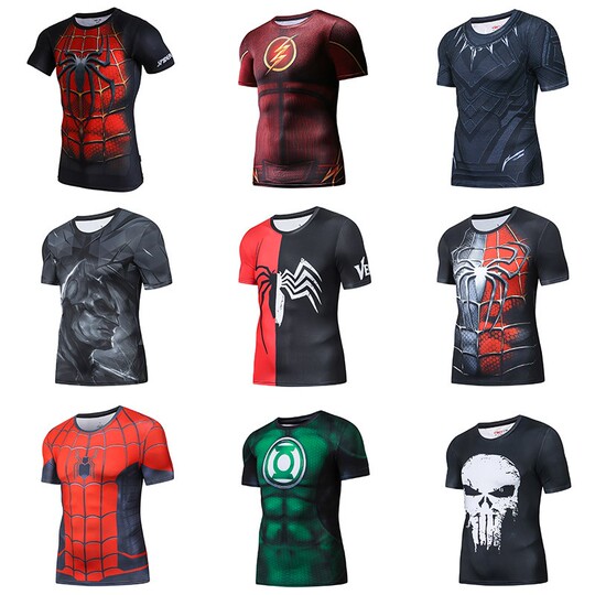 T-shirt Da Uomo A Maniche Corte Per Allenamento, Vestibilità Atletica, Traspirante, Asciugatura Rapida, Logo Riflettente, Bianco, S - Foto 7