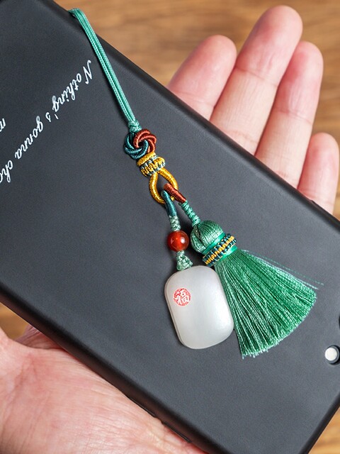 Mobile Robe Chain Pendant Hanging Rope Swing Rope Mobile Phone Chain DIY Material Mobile ...