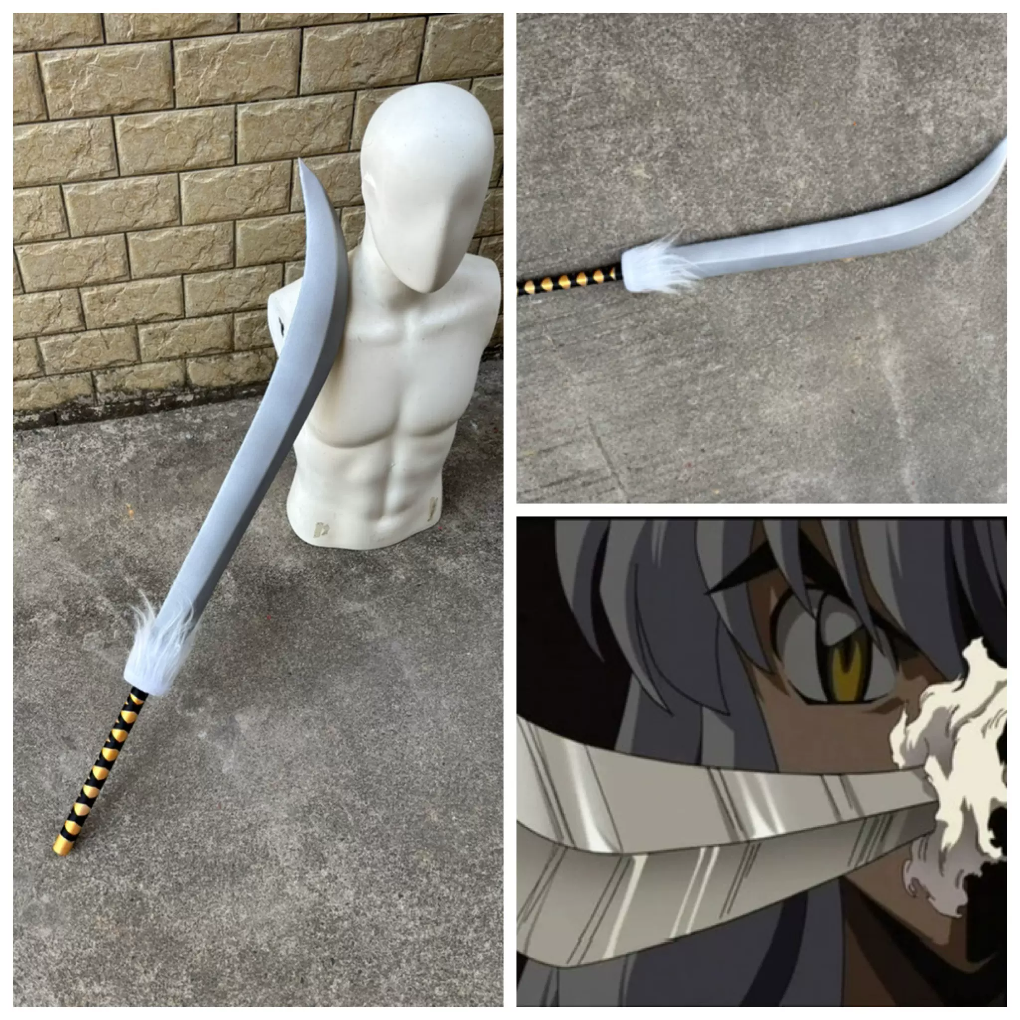 犬夜叉铁碎牙刀cos道具