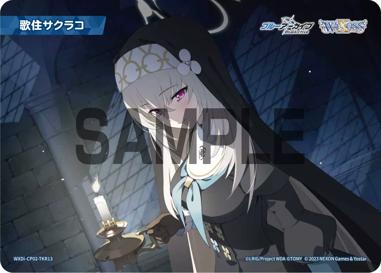 白影卡牌]wixoss日文版蔚蓝档案闪TKR13 歌住樱子记忆大厅