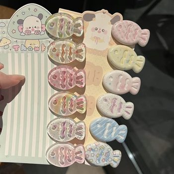 
Cute pattern clear hairpin small fish headdress