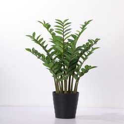 Artificial Money Tree, Fake Tree, Artificial Plant, Large Potted Plant, Office Living Room Decoration, Floor-Standing Green Plant Decoration, Money Tree