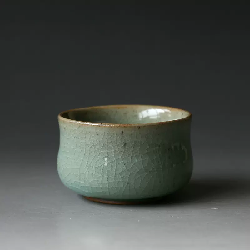 清代 鈞窯 炉鈞窯 水滴 唐物 纏枝蓮紋