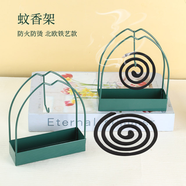 Mosquito incense rack household creative iron sandalwood rack personal ...