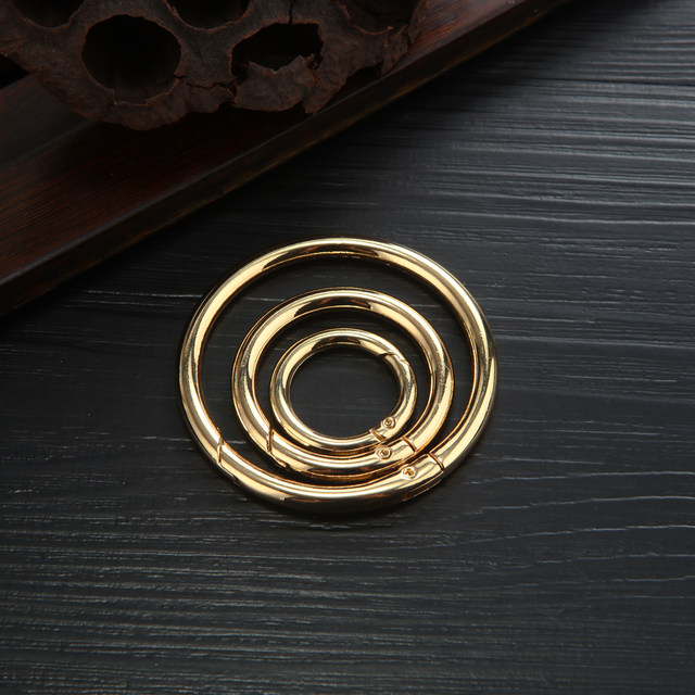 Metal Spring Binding Rings, Loose-Leaf Book Binding Rings, Gold Spring ...
