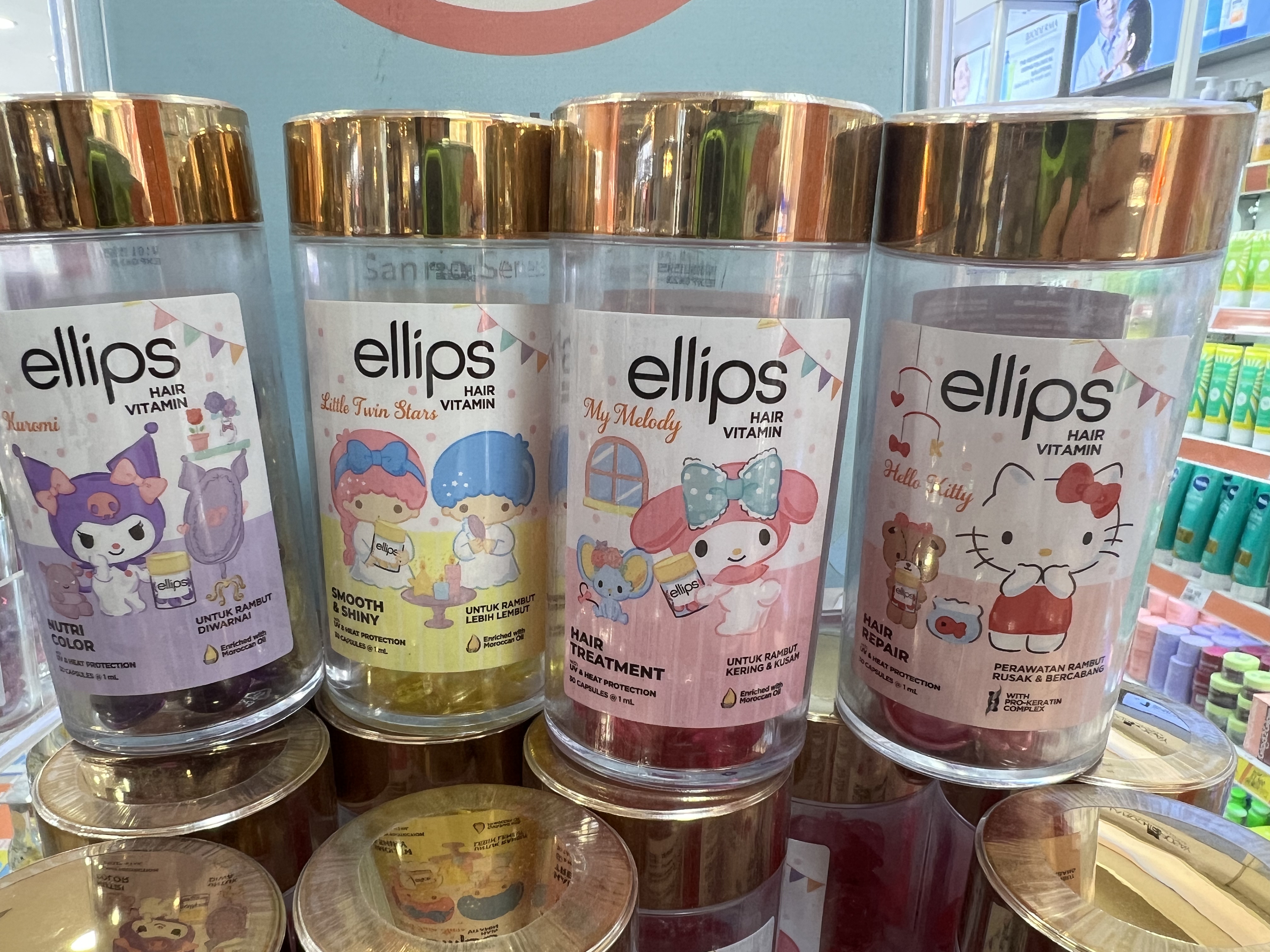 Масло для ухода за волосами Bali Ellips — ограниченная серия